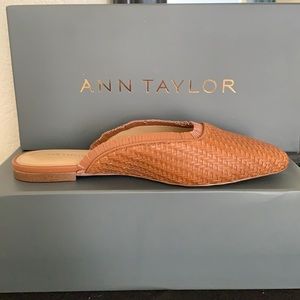 Ann Taylor Renata Woven Mule Flats
